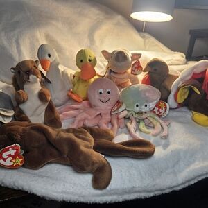 TY Beanie Babies Plush Toy Set - Multicolor